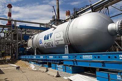 Austausch des Reaktors