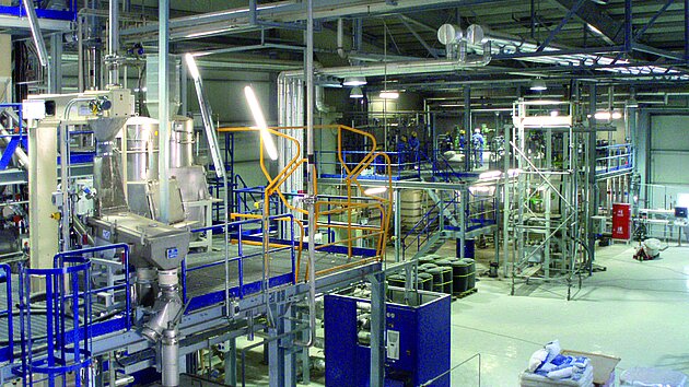 Innenaufnahme der Katalysatoren